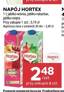 Stokrotka Napój Hortex jabłko-wiśnia oferta