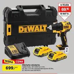 Leroy Merlin Wiertarko-wkrętarka DeWalt oferta