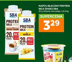 Stokrotka Napój mleczny Protein Milk Shake SBA smak mokka tiramisu oferta