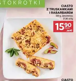 Stokrotka Ciasto z truskawkami i rabarbarem Janczewscy oferta