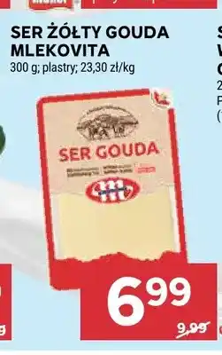 Stokrotka Ser gouda w plastrach Mlekovita oferta