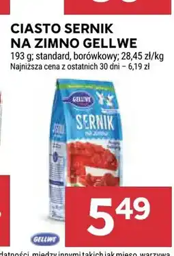 Stokrotka Ciasto sernik na zimno Gellwe standard oferta