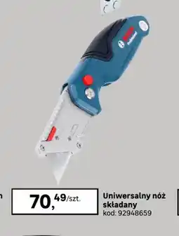 Leroy Merlin Uniwersalny nóż składany Bosch Professional oferta