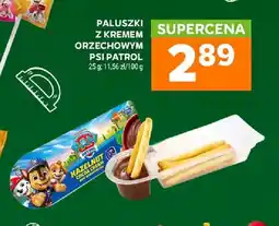 Stokrotka Paluszki z kremem orzechowym Psi Patrol oferta