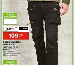 Leroy Merlin Spodnie robocze denim NEO oferta