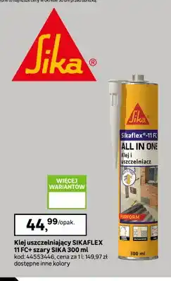 Leroy Merlin Klej uszczelniający Sika Sikaflex 11 FC+ szary oferta