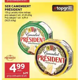 Stokrotka Ser camembert naturalny Président oferta