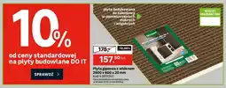 Leroy Merlin Płyta gipsowa z włóknem Ultrament 2600x600x20 mm oferta