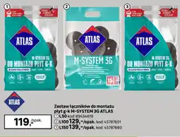 Leroy Merlin Zestaw łączników do montażu płyt g-k M-System 3 g Atlas L50 oferta