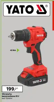 Leroy Merlin Wkrętarka bezszczotkowa Yato oferta