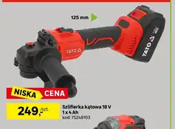 Leroy Merlin Szlifierka kątowa Yato oferta