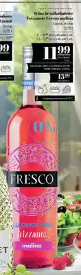 Polomarket Wino bezalkoholowe Frizzante Fresco malina różowe słodkie oferta