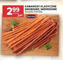 Stokrotka Kabanosy klasyczne drobiowe Tarczyński oferta