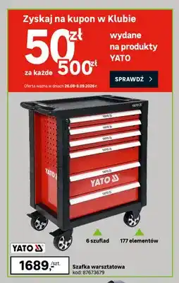 Leroy Merlin Szafka warsztatowa Yato oferta
