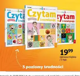 Empik Książka Książkożercy Czytam i rozwiązuję poziom 1 oferta