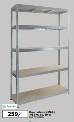 Leroy Merlin Regał metalowy Spaceo oferta