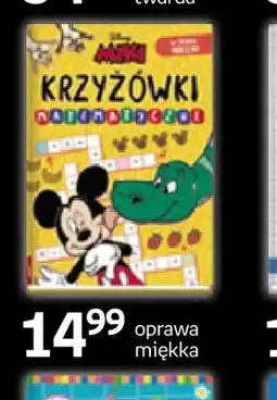 Empik Książka Disney Miki Krzyżówki oprawa miękka oferta