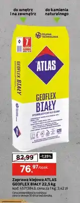 Leroy Merlin Zaprawa klejowa Atlas Geoflex Biały oferta