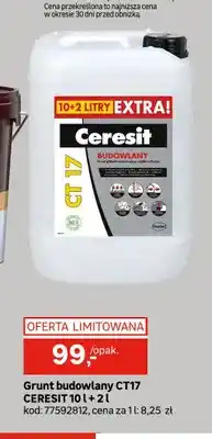 Leroy Merlin Grunt budowlany CT17 Ceresit oferta