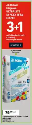 Leroy Merlin Zaprawa klejowa Ultralite S1 Flex Mapei oferta