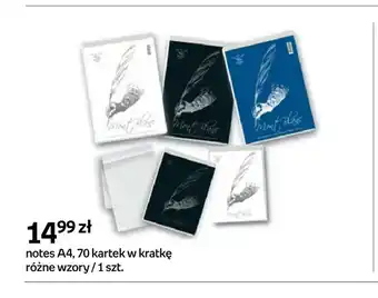Notes A4 70 kartek w kratkę