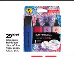 Empik Zakreślacze Stabilo Boss Nature Colors 4-pak oferta