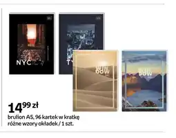 Empik Brulion A5 96 kartek w kratkę oferta