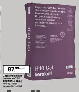 Leroy Merlin Zaprawa klejowa żelowa H40 Gel Kerakoll oferta