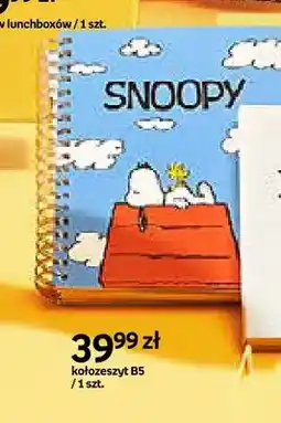Empik Kołozeszyt B5 Snoopy oferta