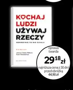 Empik Książka Kochaj ludzi używaj rzeczy oferta