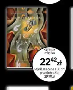 Empik Książka Trzy pytania oferta