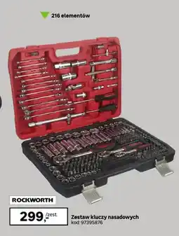 Leroy Merlin Zestaw kluczy nasadowych Rockworth 216 elementów oferta