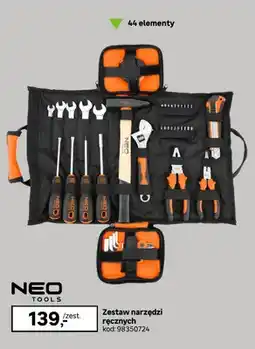 Leroy Merlin Zestaw narzędzi ręcznych Neo Tools 44 elementy oferta