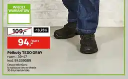 Leroy Merlin Półbuty Texo Gray oferta