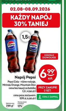 Żabka Napój Pepsi oferta