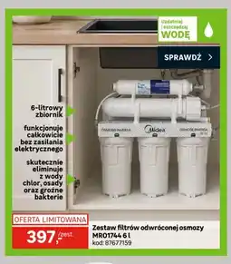 Leroy Merlin Zestaw filtrów odwróconej osmozy Midea MR01744 oferta