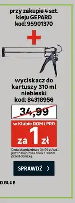Leroy Merlin Wyciskacz do kartuszy niebieski oferta