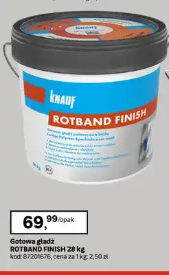 Leroy Merlin Gotowa gładź Knauf Rotband Finish oferta