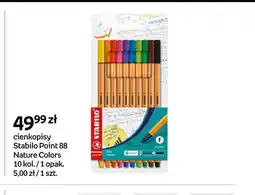 Empik Cienkopisy Stabilo Point 88 Nature Colors 10-pak oferta