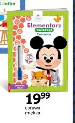 Empik Książka Elementarz zwierząt Ćwiczenia Disney Maluch oferta