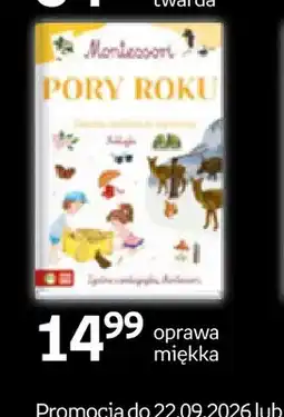 Empik Książka Montessori Pory roku oprawa miękka oferta