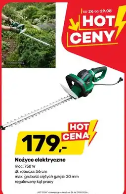 Bricomarche Nożyce elektryczne oferta