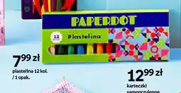 Empik Plastelina Paperdot 12 kolorów oferta