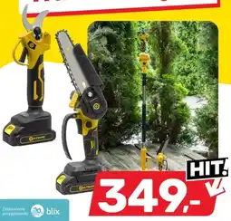 Bricomarche Zestaw sekator akumulatorowy + pilarka akumulatorowa Kaltmann oferta
