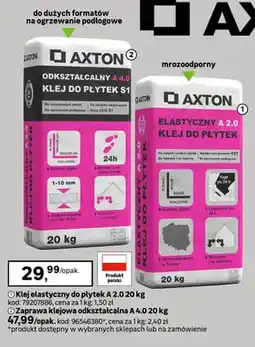 Leroy Merlin Zaprawa klejowa odkształcalna Axton A 4,0 oferta