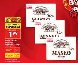 Biedronka Masło ekstra z Polskiej Mleczarni oferta
