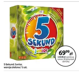 Empik Gra planszowa Trefl 5 Sekund Junior wersja zielona oferta