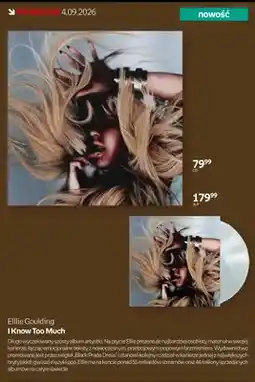 Empik Płyta CD Ellie Goulding I Know Too Much oferta