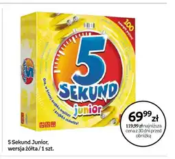 Empik Gra planszowa Trefl 5 Sekund Junior wersja żółta oferta