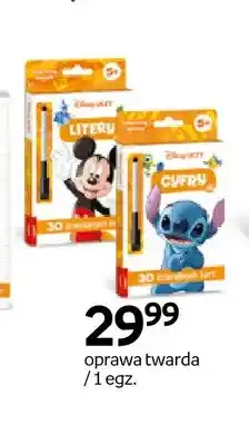 Empik Karty edukacyjne Disney Uczy 30 ścieralnych kart Litery Myszka Miki oferta